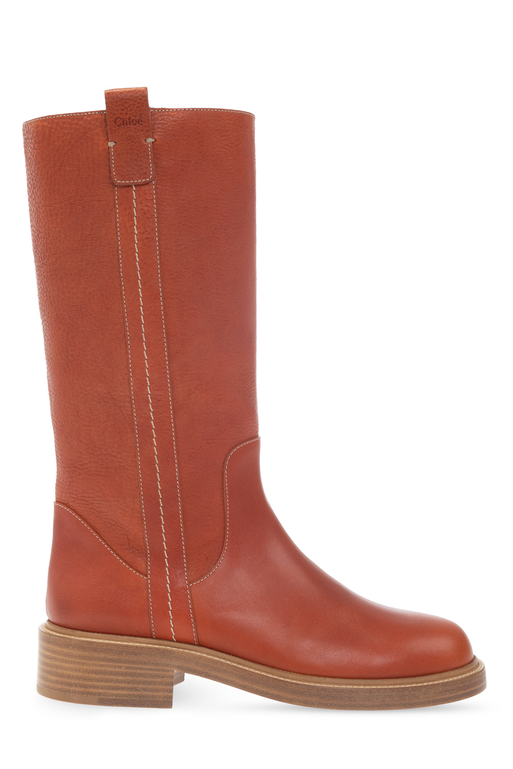 Chloe red clearance boots